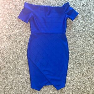Fashion Nova - Blue dress - Size M